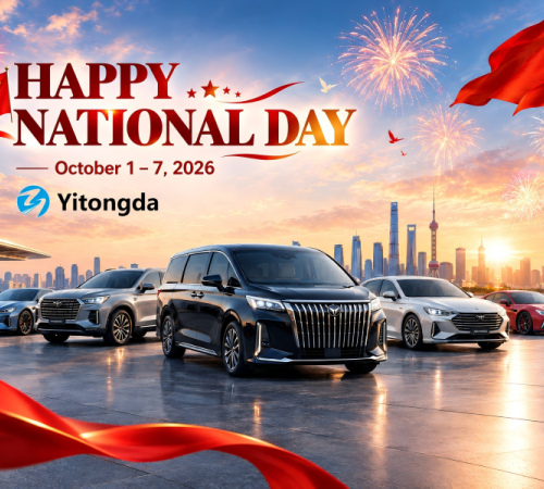 Happy China National Day 2026 | Yitongda Chinese Automobile Exporter