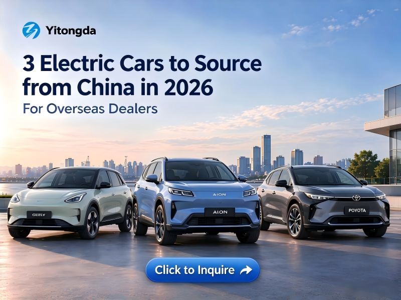 Inquiry for Three electric cars from China-Geely Xingyuan, AION i60 and Toyota bZ4X