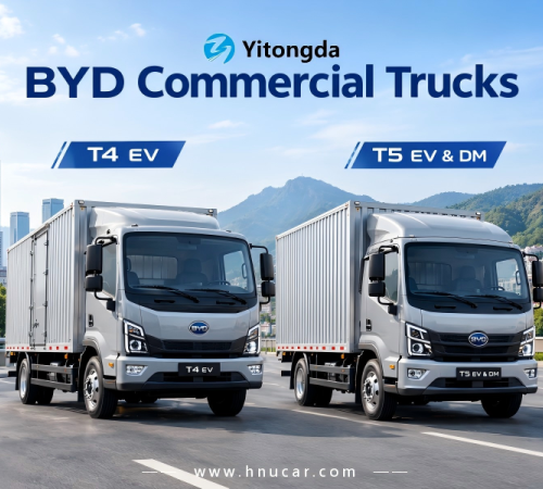 BYD T4 vs. T5: Which Commercial Truck Is Right for Your Business?
