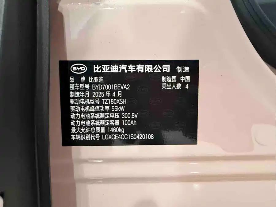 2025 BYD Seagull Intelligent Driving Edition 305km Free Version