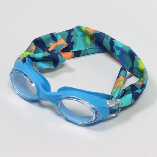 Kids Swimming Goggles | Innovative Design Fabric Strap for Comfortable Wear | Wholesale