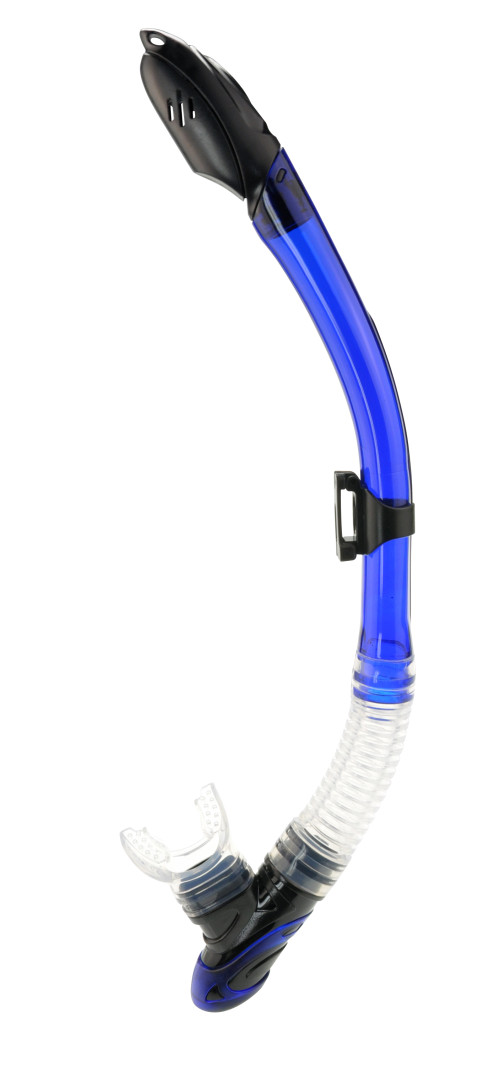 Adult Diving Dry Snorkel with Splash Guard and Top Valve | Wholesale