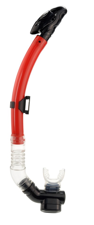 Dry Top Snorkel Tube with Silicone Mouthpiece for Open Water Scuba | Wholesale