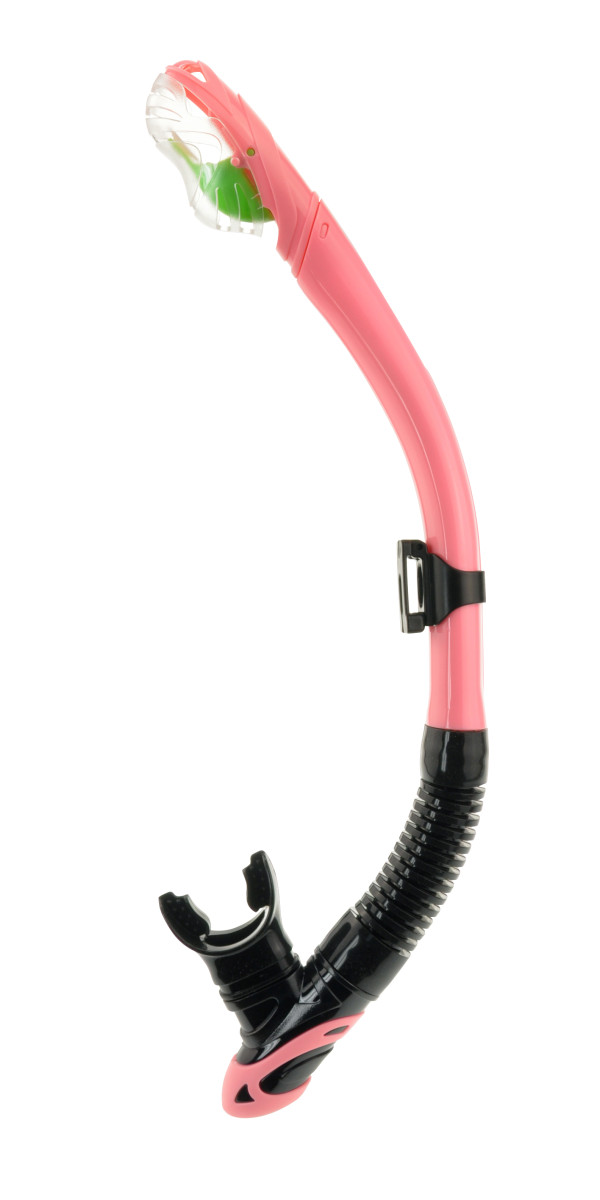 Dry Top Snorkel Tube with Silicone Mouthpiece for Open Water Scuba | Wholesale