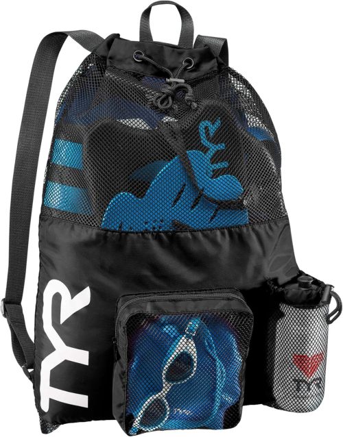 Customizable Big Mesh Backpack for Swim, Gym & Workout Gear | 40L Capacity | OEM & ODM Services Available for Swimming Equipment Manufacturers and Wholesalers