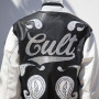 Custom Faux Leather Bomber Jacket|Embroidery Letterman Patch Winter Bomber Jackets Manufacturer