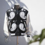 Chaqueta bomber de piel sintética personalizada|Parche bordado Letterman Chaquetas bomber de invierno Fabricante