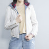 High Quality Hooded Bomber Jacket Womens|Custom Denim Jacket Hooded Women