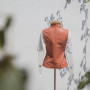 Manufacturer Womens Leather Vest|Lamb Leather Slim Fit Vest Jacket|Fall Fashion Leather Biker Vest