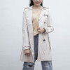 Hot Selling Womens Leather Trench Coat | Casual Winter Real Leather Trench Jackets | for Ladies