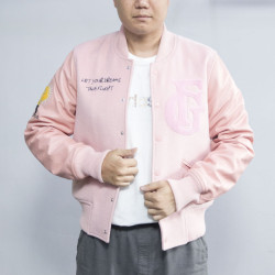 2022 Winter Custom Men Wool Bomber Jacket |Embroidery Letterman Men's Bomber Jacket Manufacturer