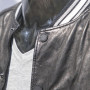 2022 Fabricant Blouson aviateur en cuir personnalisé | Blouson aviateur mode vente chaude pour homme