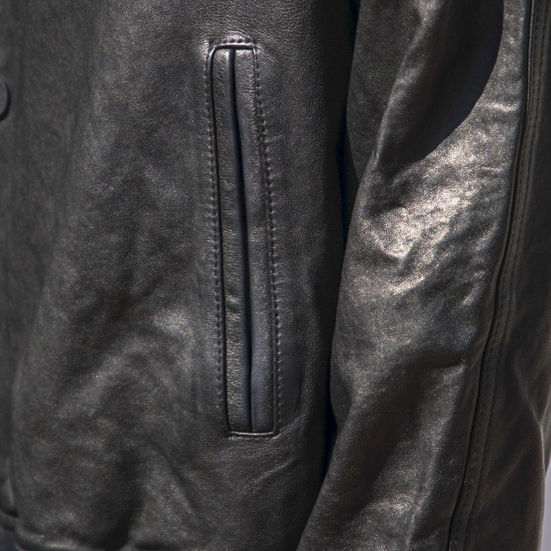 mens leather bomber jacket