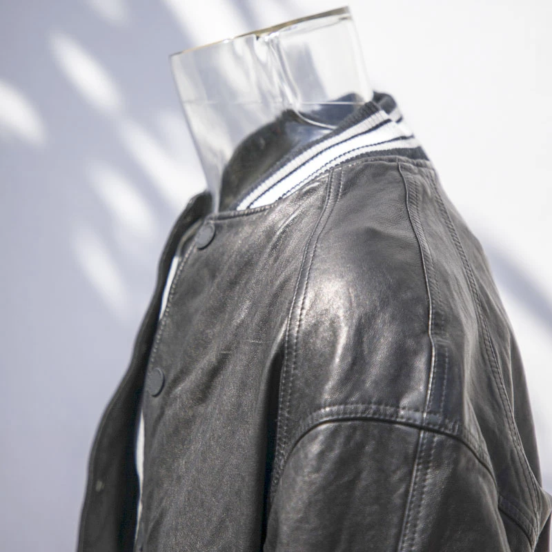 chaquetas de bombardero de cuero