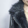 Hot Sale Faux Fur Leather Jacket|Faux Fur Vegan Leather Coat|Fashionable Winter Jackets for Women