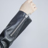 Hot Sale Faux Fur Leather Jacket|Faux Fur Vegan Leather Coat|Fashionable Winter Jackets for Women
