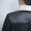 High Quality Wool Blend Coat | Double Face Sheepskin Leather Fur Jacket Fashionable For Woman
