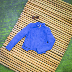 OEM Suede Moto Jacket | Women's Outerwear Biker Style Leather Jacket |Short Suede Leather Jacket