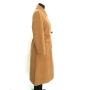 Benutzerdefinierte Damen Wolle Trenchcoats|Neuer Stil Herbst Braun Frauen Lange Wolle|Krawattengürtel Taille