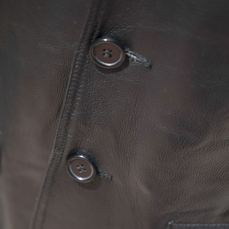 mens leather blazer jacket