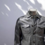 Neue Ankunfts-Leder-Blazer-Jacke| Echtes Leder in Übergröße | Echte Umlegejacke aus Stoff für Herren