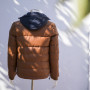 2022 Orange Mens Custom Winterjacken mit Kapuze |Hot-Sales Fashion Winter Jacket Hersteller
