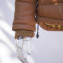 2022 Giacche invernali personalizzate da uomo arancione con cappuccio | Produttore di giacche invernali di moda per vendite calde