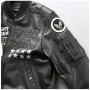 2022Custom Leather Bomber Aviator Jacket|Hot-sales Fashion Aviator Jacket Manufacturer