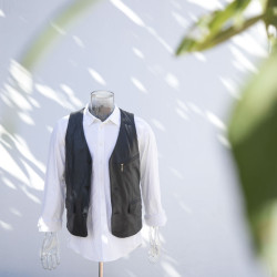 2022 Custom Mens Leather Vest|Hot-sales Fashion Leather Vest Garment Manufacturer