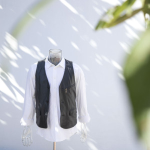 2022 Benutzerdefinierte Lederweste für Herren|Hot-Sales Mode Lederweste Bekleidungshersteller