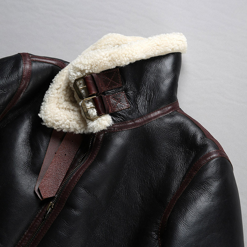 leather aviator jacket mens
