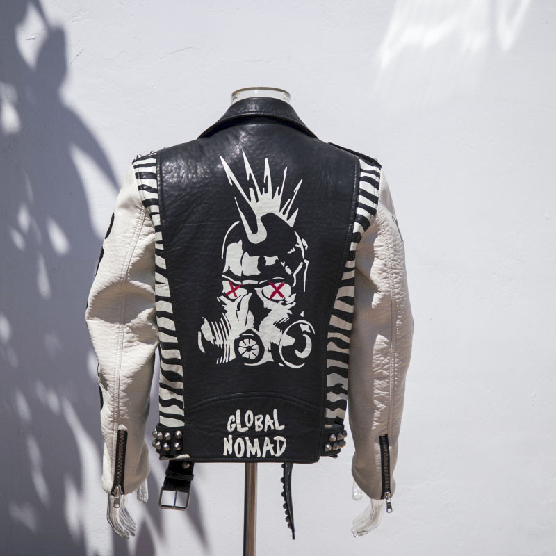 Kunstlederjacke für Herren