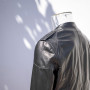 Chaqueta de motociclista de cuero negro personalizada OEM 2022 para hombre | Fabricante de chaquetas de motorista de último diseño