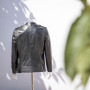 2022 Giacca Da Motociclista In Pelle Nera Personalizzata OEM Da Uomo | Ultimo produttore di giacche da motociclista di design