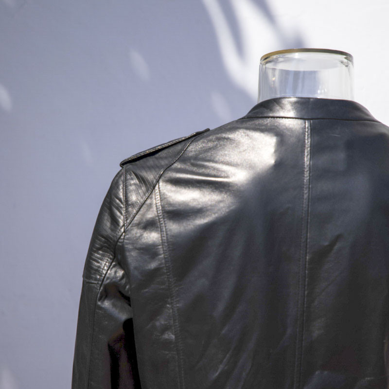 giacche da motociclista in pelle da uomo