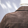 Vestes de moteur en daim pour hommes personnalisées | Fabricant de vestes en daim à chaud