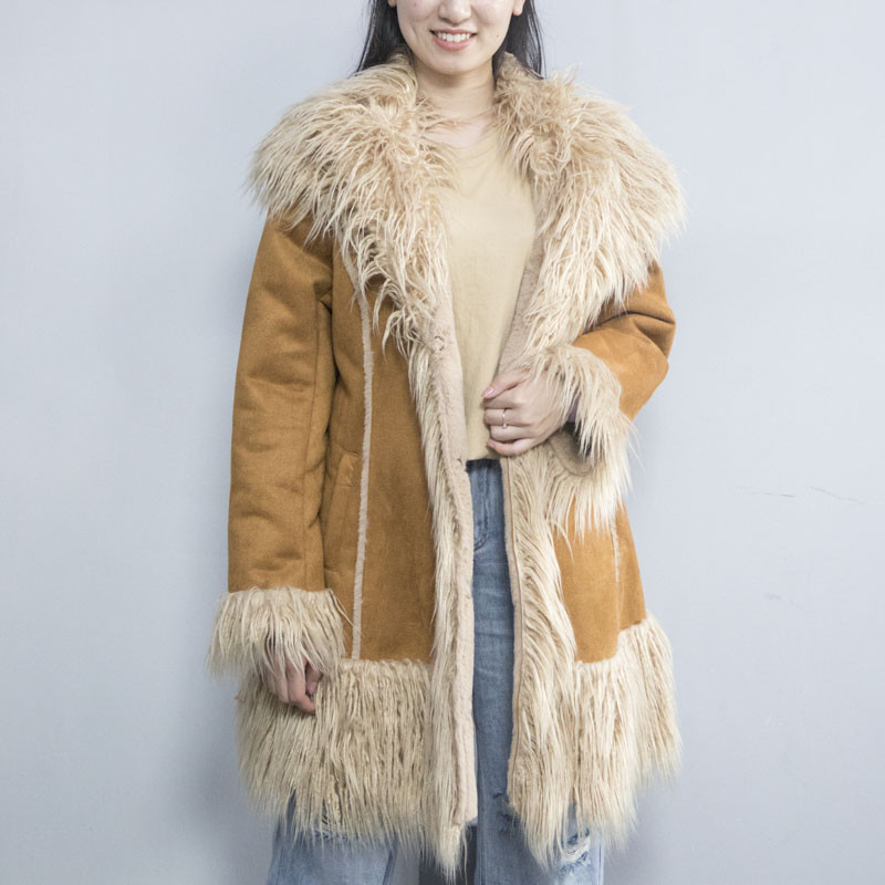 wool long coat women
