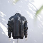 Chaqueta bomber de cuero personalizada para hombre | Fabricante de chaqueta de bombardero de último diseño