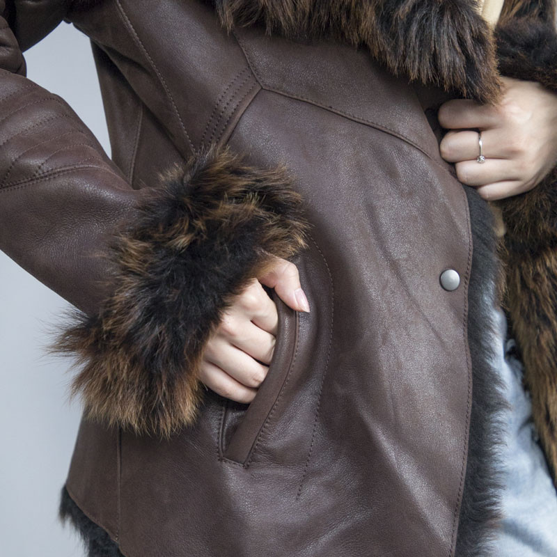 cappotto invernale di lana