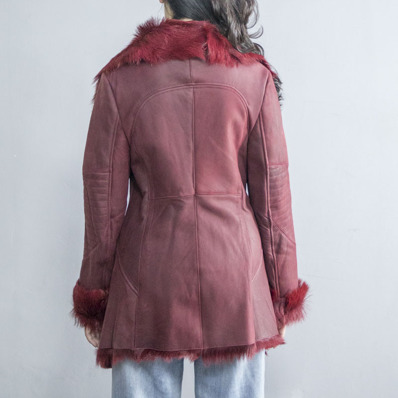 manteau femme en laine mélangée