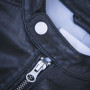 Veste de motard en cuir noir Fashional Short pour femmes | Fabricant de veste en cuir design