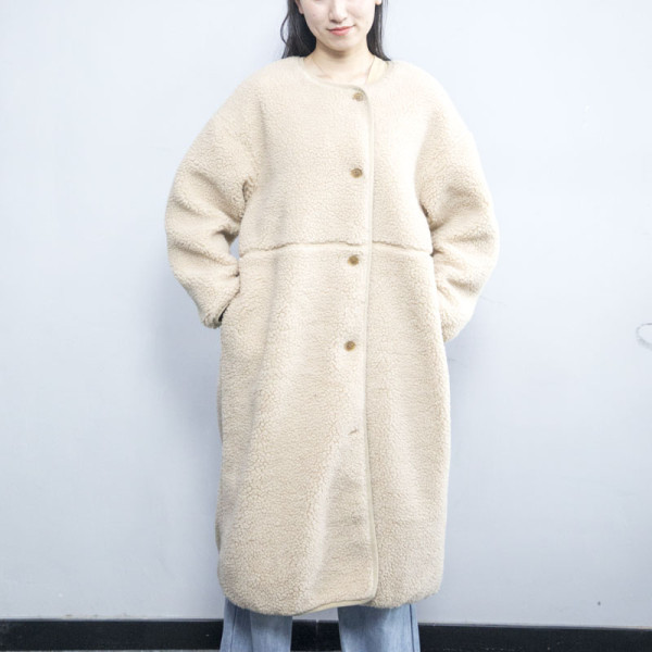 Top Grade Women Faux Fur Long Coat| Fashion Design Faux Fur Coat Manufacturer