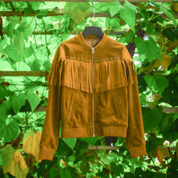 High Quality Women Suede Leather Jacket| Fashion Design Women Leather Jacket Manufacturer