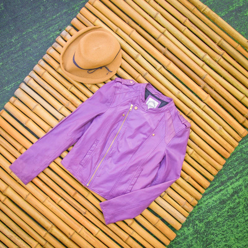 Lederblazer für Damen