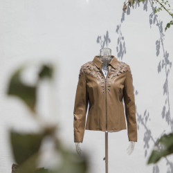 Customized Leather Blazer Women| Fashion Design Leather Blazer Manufacturer