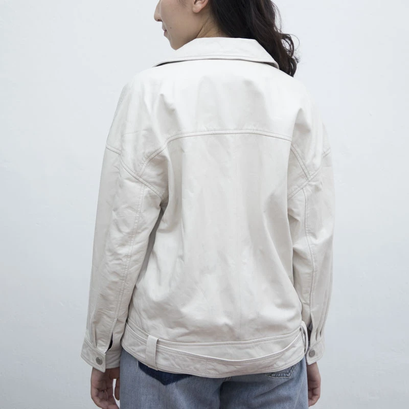 Damen Lederblazer