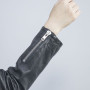 Fashional Short Women's Leather Biker Jacket|Fabricant de vestes en cuir de haute qualité