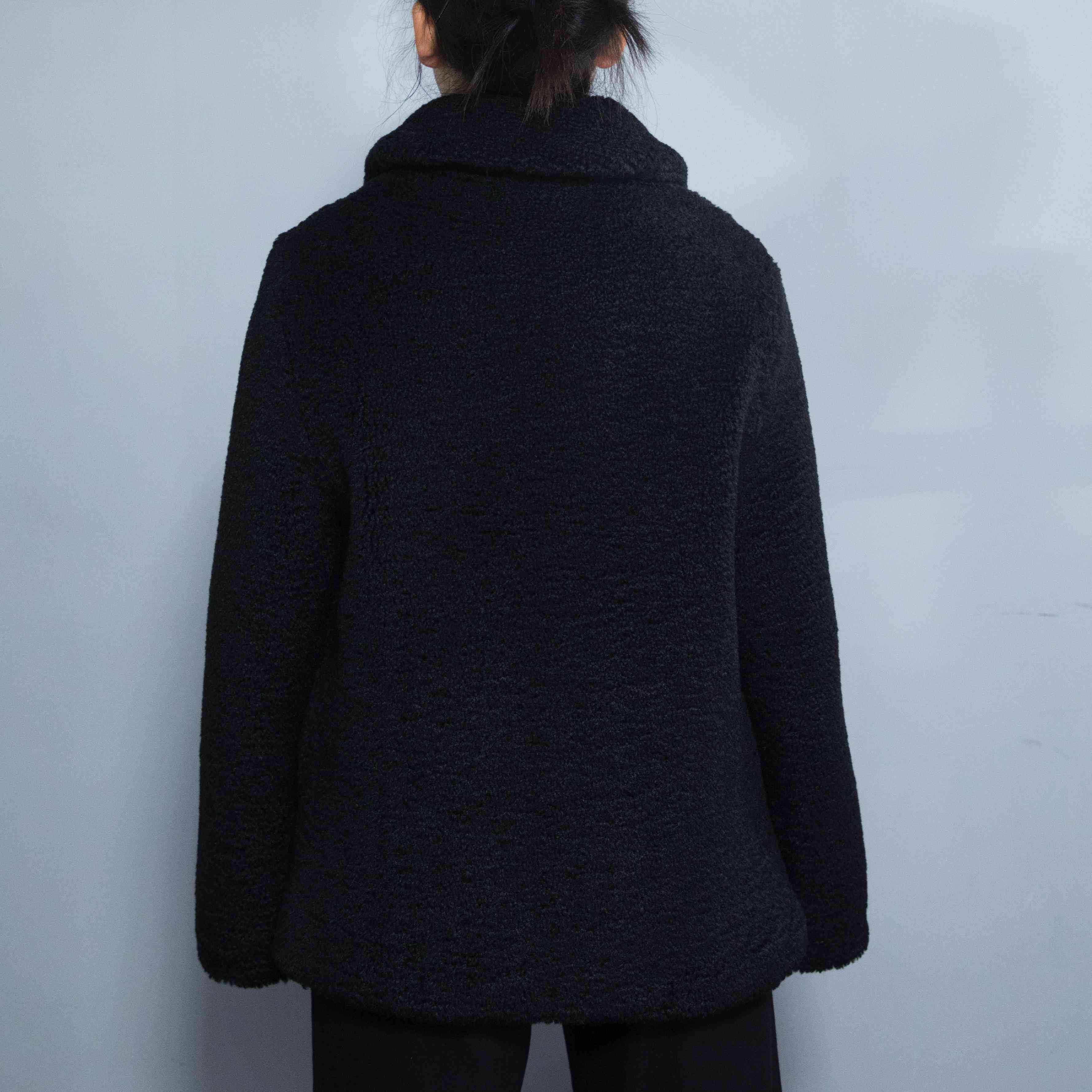 womens wool blend coat