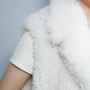 Chaleco de piel sintética para mujer a la moda | Fabricante popular de la chaqueta de piel sintética de las mujeres del diseño