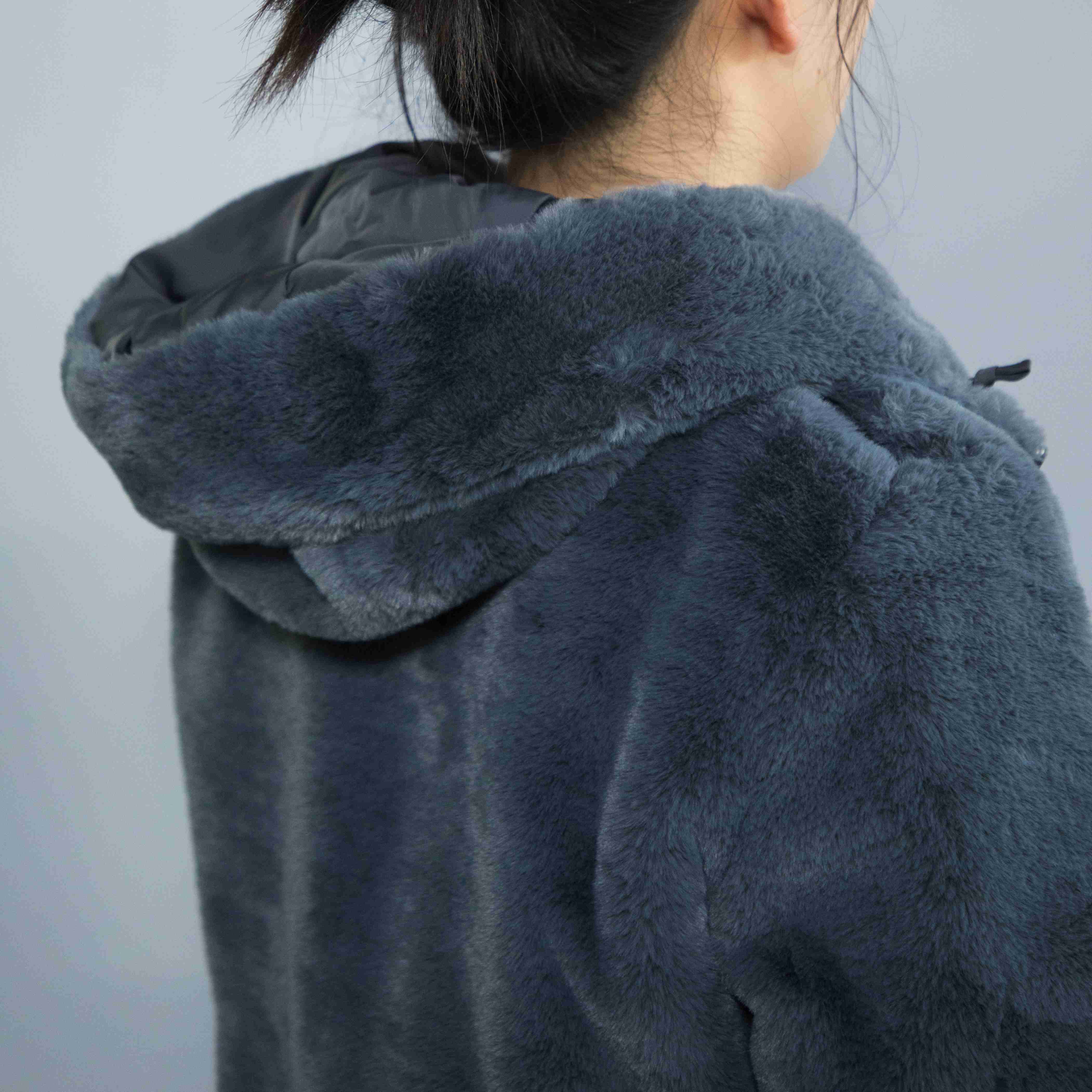 abrigo de invierno de lana